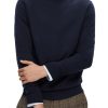 Abbigliamento SELECTED | Slhtown Merino Coolmax Knit Mock Navy Blazer