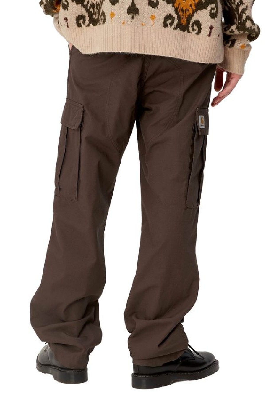 Abbigliamento CARHARTT WIP | Regular Cargo Pant Tobacco /Rinsed