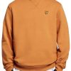 Abbigliamento LYLE & SCOTT | Brushed Back Crew Neck Mustard