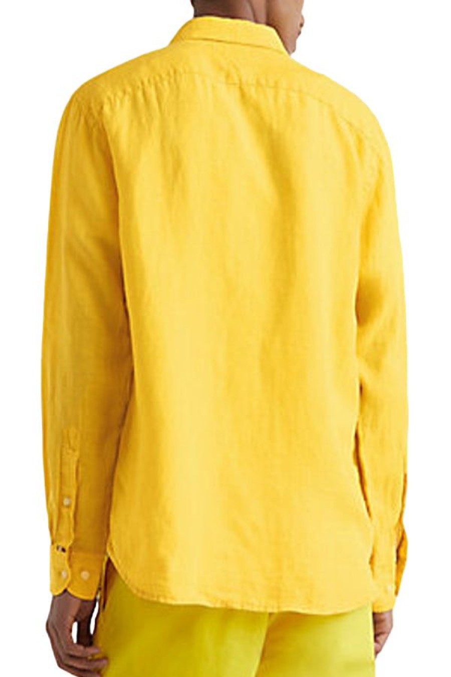 Abbigliamento TOMMY HILFIGER | Pigment Dyed Li Solid Rf Vivid Yellow