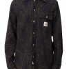 Abbigliamento CARHARTT WIP | L/S Charter Shirt Paisley Print, Plant