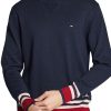 Abbigliamento TOMMY HILFIGER | Placed Graphic Stp Crew Neck Desert Sky