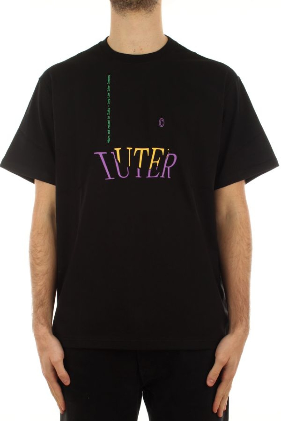 Abbigliamento IUTER | Hand Tee Black