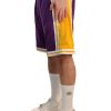 Abbigliamento MITCHELL & NESS | Swingman Shorts Los Angeles Lakers Road 1984-85 Purple