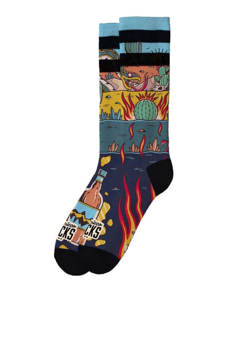 Accessori AMERICAN SOCKS | Calze Rattlesnake Multicolor