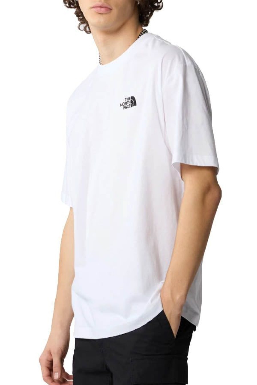 Abbigliamento THE NORTH FACE | T-Shirt Oversize Simple Dome Tnf White