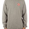 Abbigliamento FJALLRAVEN | 1960 Logo Badge Sweater M Grey Melange