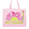 Accessori SUNDEK | Tote Media In Spugna Quartz Pink