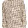 Abbigliamento SELECTED | Slhregowen-Mini Check Shirt Dark Earth