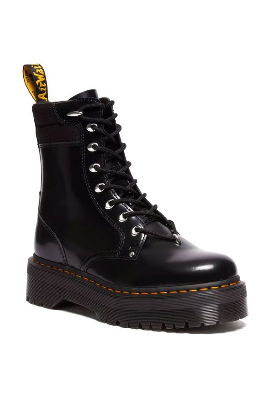 Calzature DR. MARTENS | Stivali Platform Jadon Ii Hardware In Pelle Black Buttero