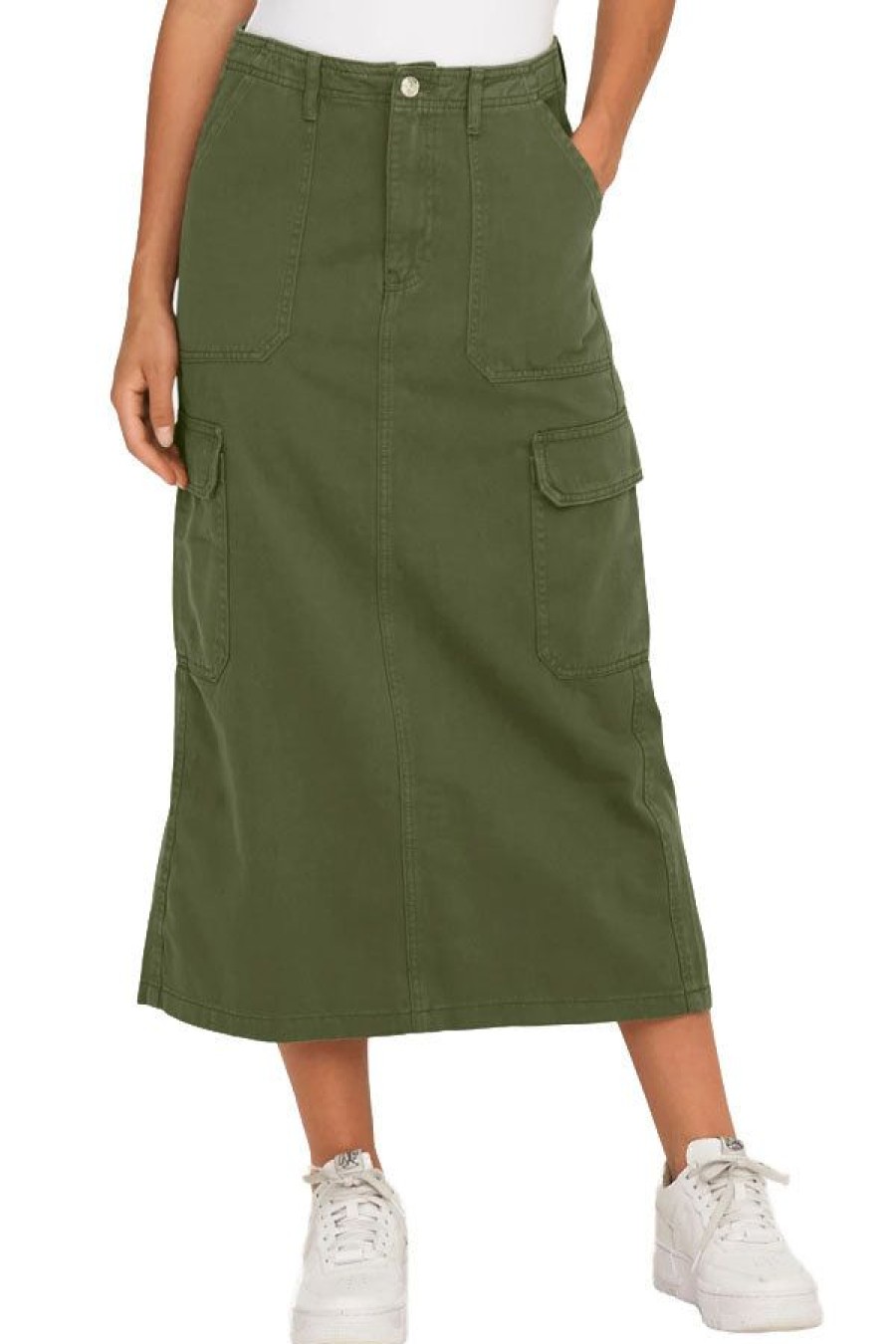 Abbigliamento ONLY | Midi Cargo Skirt Kalamata