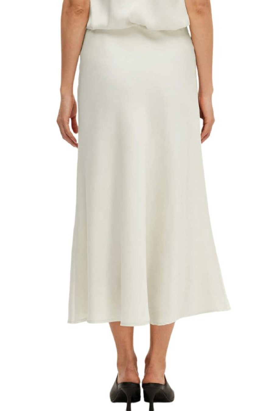 Abbigliamento SELECTED | Slfrachelle Mw Midi Skirt Birch