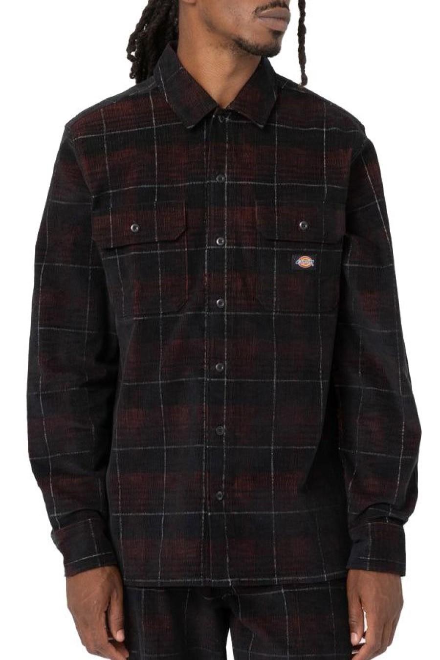 Abbigliamento DICKIES | Camicia Alma Cord Check Dark