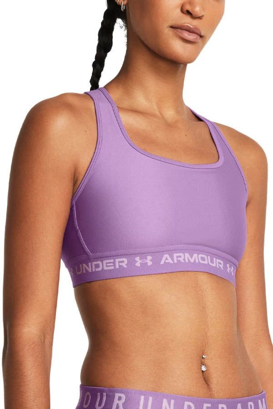 Abbigliamento UNDER ARMOUR | Reggiseno Sportivo Armour® Mid Crossback Provence Purple