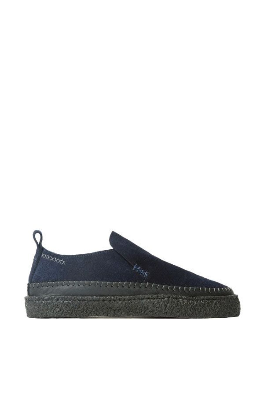 Calzature YOGI FOOTWEAR | Yogi X Universal Works Hitch Loafer Indigo