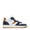 Calzature D.A.T.E. | Court 2.0 Mid Colored White-Cuoio