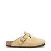 Calzature BIRKENSTOCK | Boston Suede Leather Latte Cream