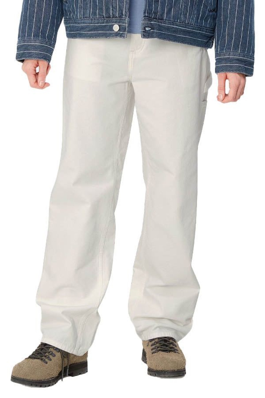 Abbigliamento CARHARTT WIP | W' Pierce Pantalone Dritto Wax /Rinsed