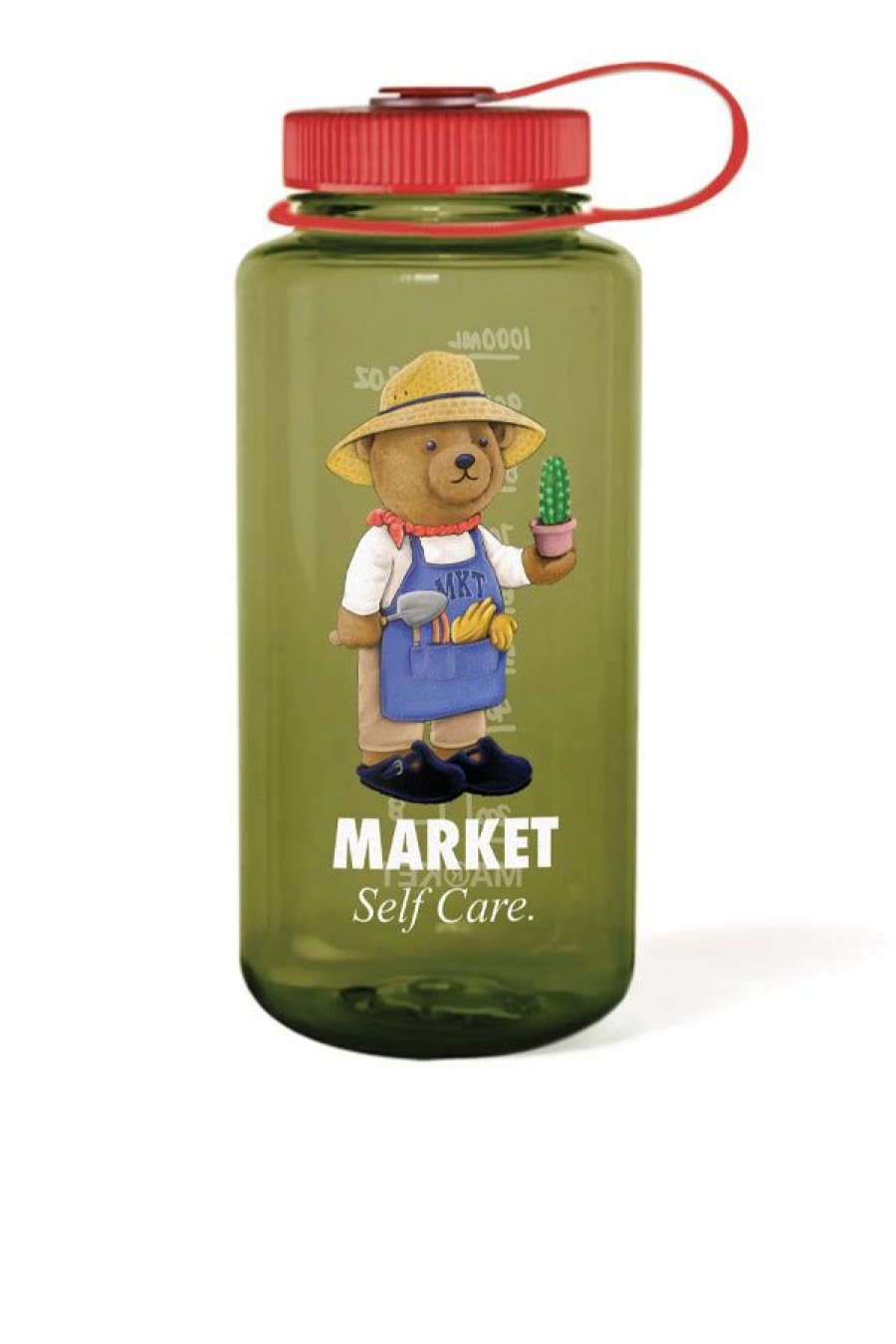 Accessori MARKET | Botanical Bear Water Bottle Sage