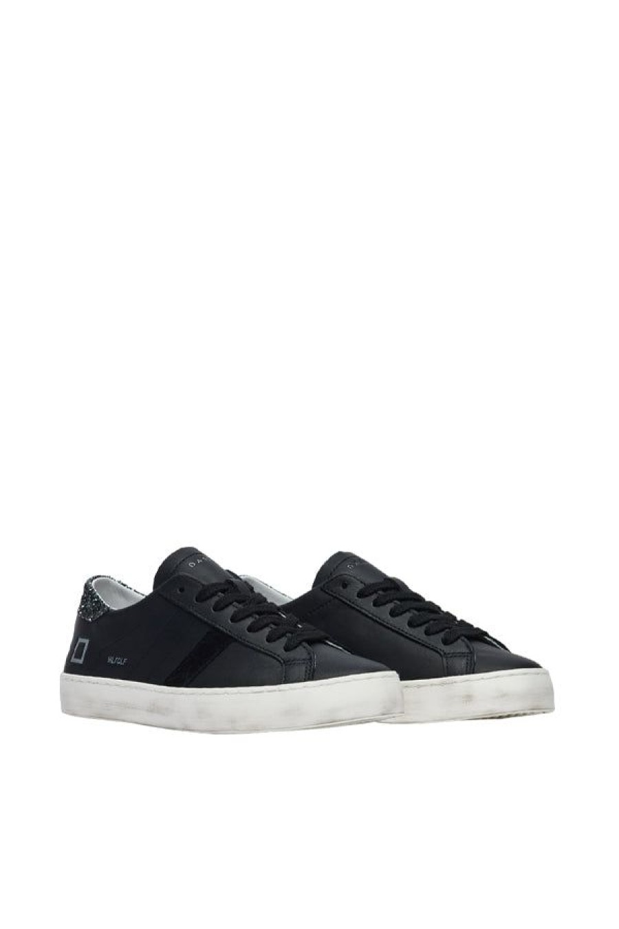 Calzature D.A.T.E. | Hill Low Calf Black