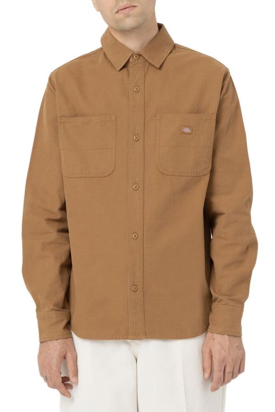 Abbigliamento DICKIES | Dickies Duck Canvas Shirt Sw Brown Duck