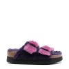 Calzature BIRKENSTOCK | Arizona Big Buckle Platf Shearl Dark Berry