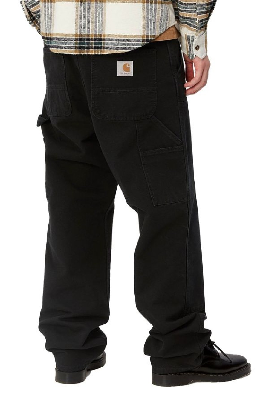 Abbigliamento CARHARTT WIP | Double Knee Pant Black/Rigid