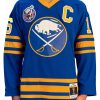 Abbigliamento MITCHELL & NESS | Blue Line Pat Lafontaine Buffalo Sabres Dark 1992 Jersey