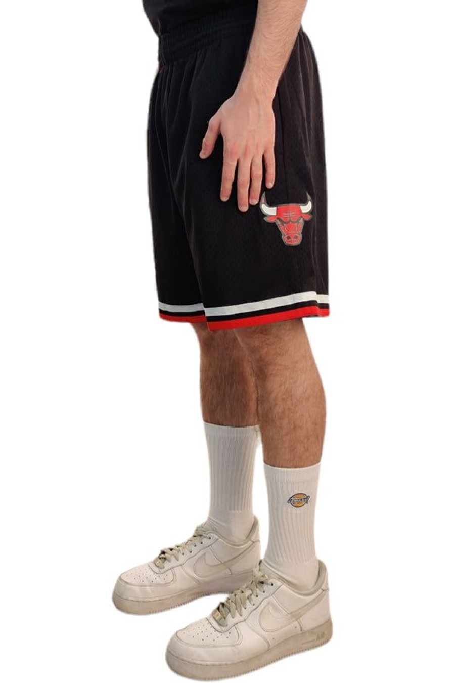 Abbigliamento MITCHELL & NESS | Swingman Shorts Chicago Bulls Alternate 1997-98 Black/Black