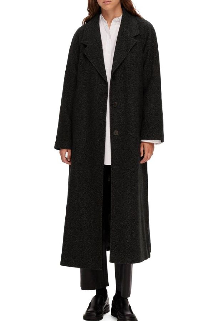 Abbigliamento SELECTED | Slflaima Wool Coat Black