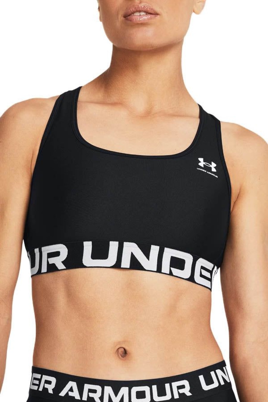 Abbigliamento UNDER ARMOUR | Reggiseno Sportivo Heatgear® Armour Mid Branded Black