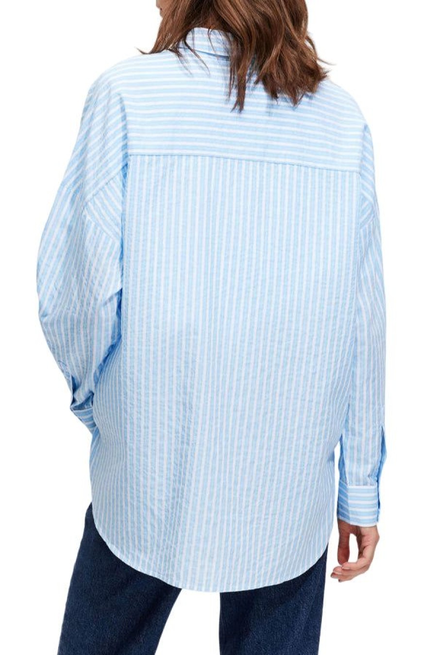 Abbigliamento SELECTED | Slfemma-Sanni Ls Striped Shirt White