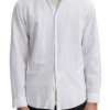 Abbigliamento SELECTED | Slhslimnew-Linen Shirt Ls W Noos White