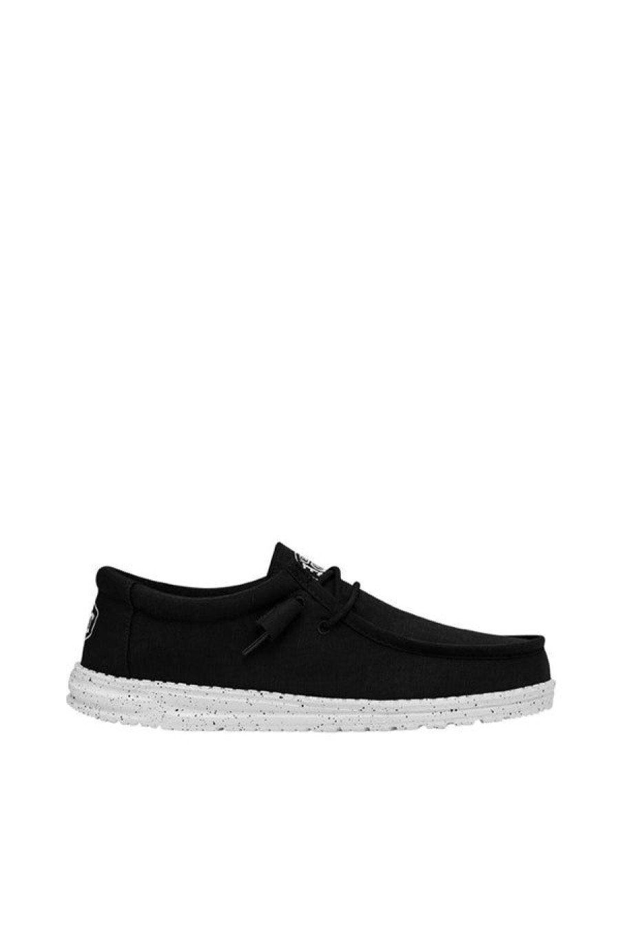 Calzature HEY DUDE | Wally Slub Canvas Black