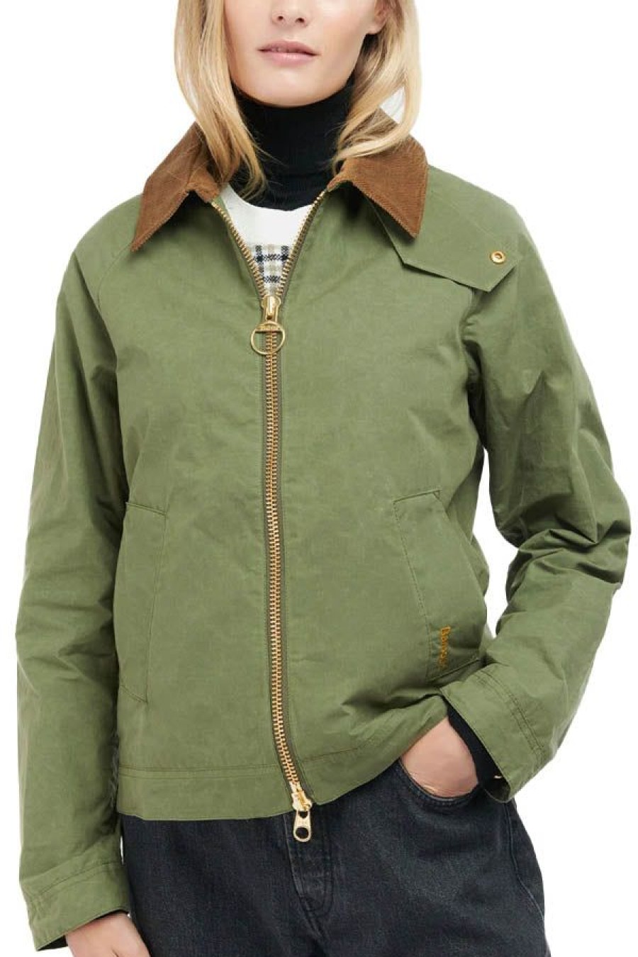 Abbigliamento BARBOUR | Impermeabile Barbour Campbell Army/Ancient