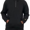 Abbigliamento CARHARTT WIP | Chase Neck Zip Sweat Black / Gold