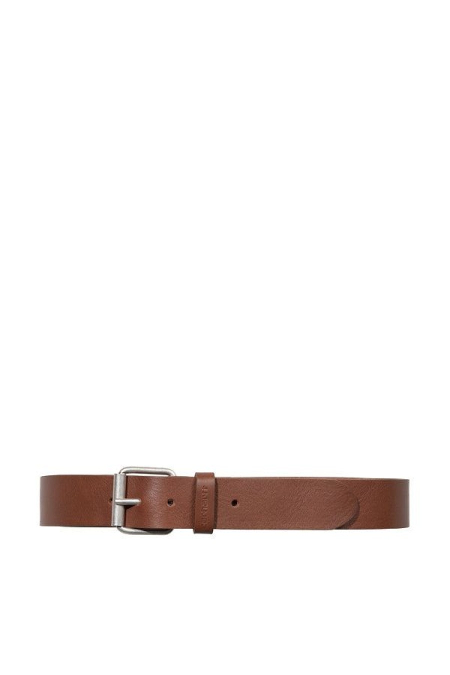 Accessori CARHARTT WIP | Script Belt Cognac / Silver