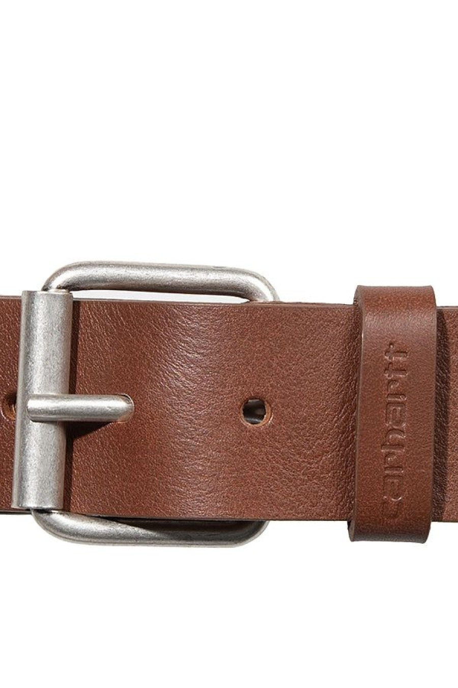 Accessori CARHARTT WIP | Script Belt Cognac / Silver