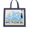 Accessori SUNDEK | Tote Bag In Canvas Navy