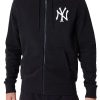 Abbigliamento NEW ERA | Felpa Con Cappuccio New York Yankees Essentials Black/White