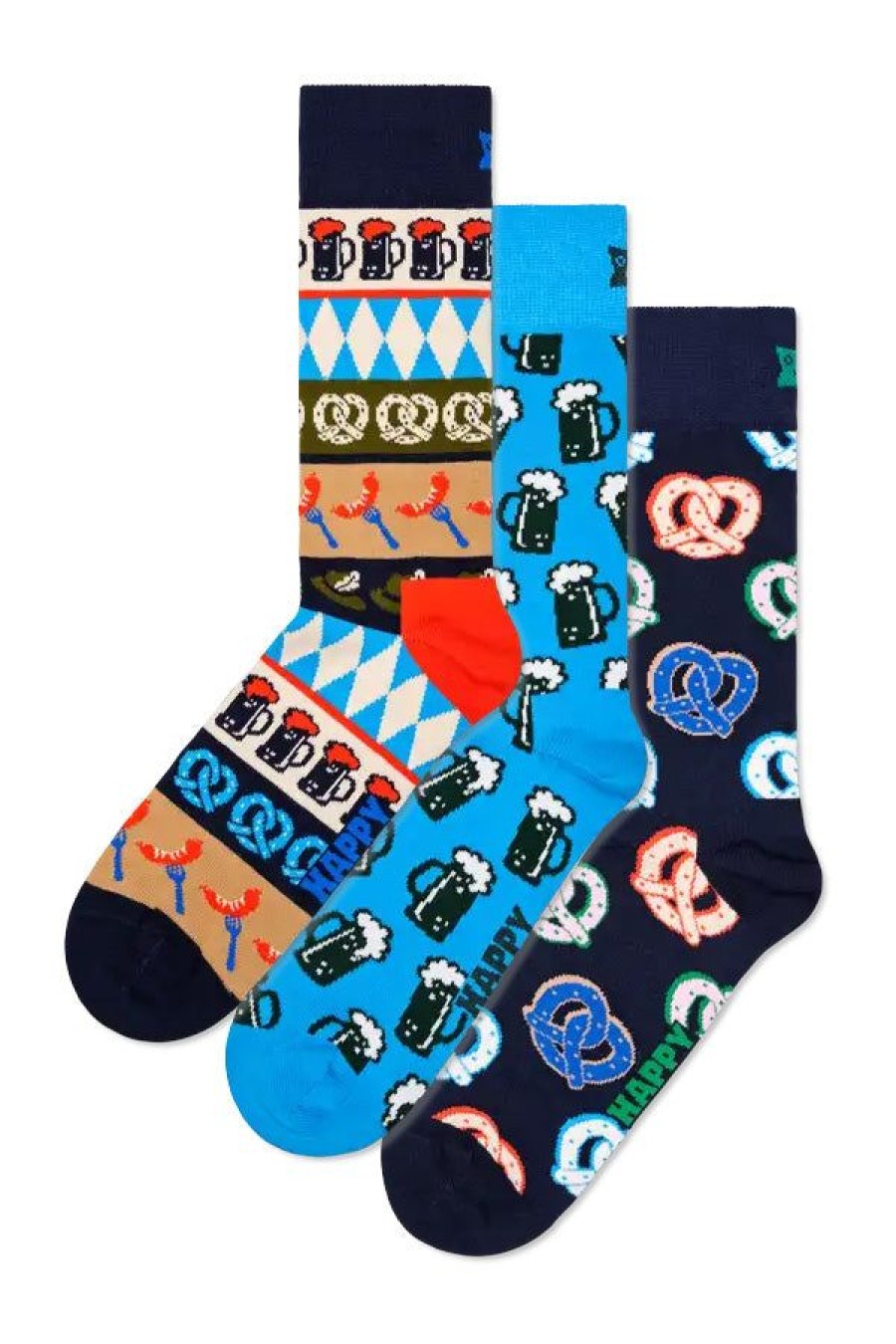 Accessori HAPPY SOCKS | 3-Pack Oktoberfest Gift Set 9000