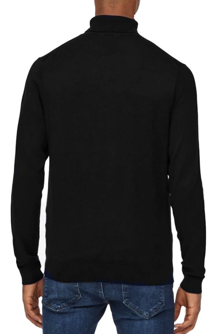 Abbigliamento ONLY & SONS | Roll Neck Knitted Pullover Black