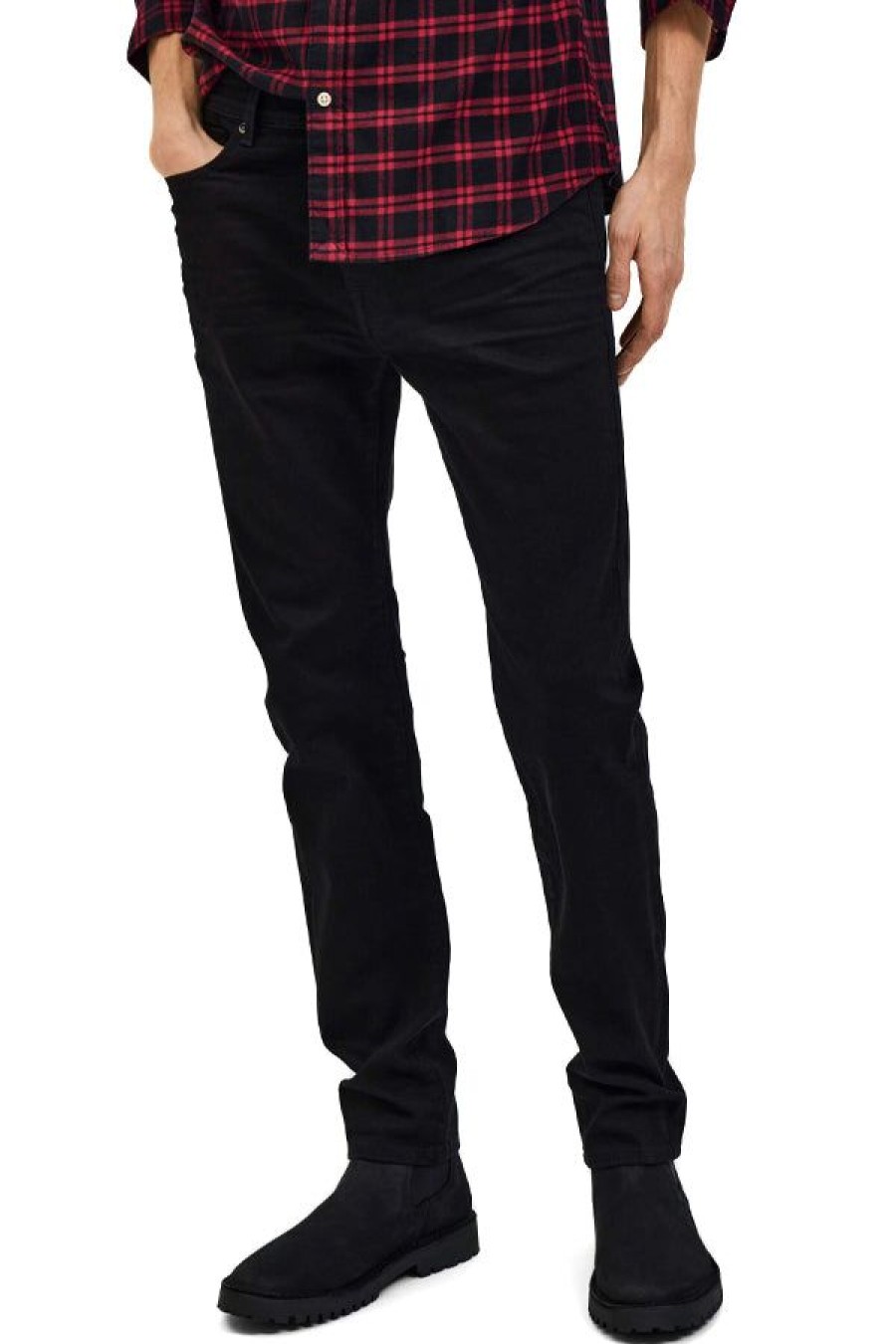 Abbigliamento SELECTED | Slh175-Slim Leon 24001 Black Denim