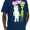 Abbigliamento RIPNDIP | Handshake Tee Navy