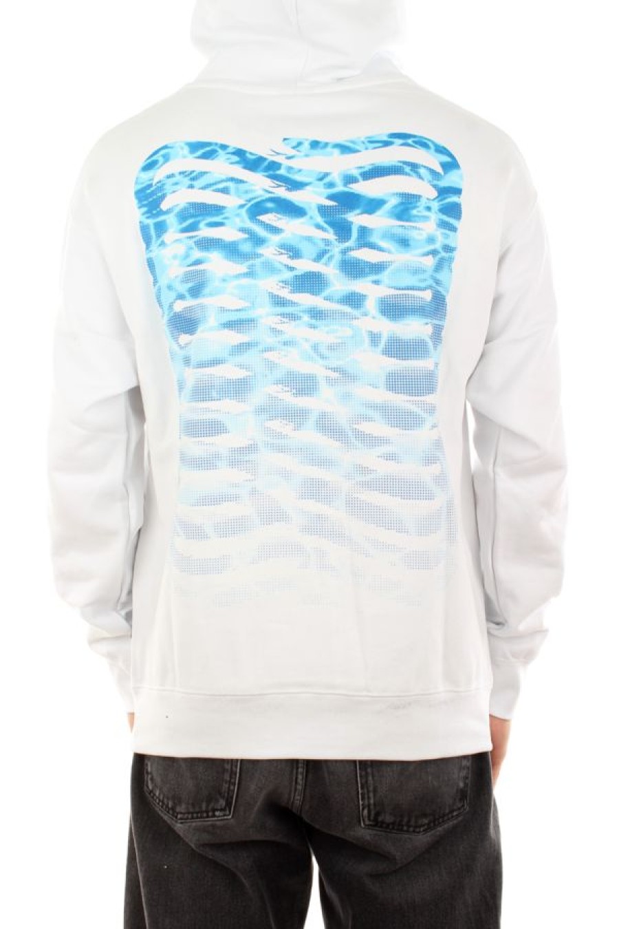 Abbigliamento PROPAGANDA | Felpa Ribs Waves Bianco