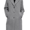 Abbigliamento SELECTED | Slfalma Wool Coat B Noos Light Grey Melange