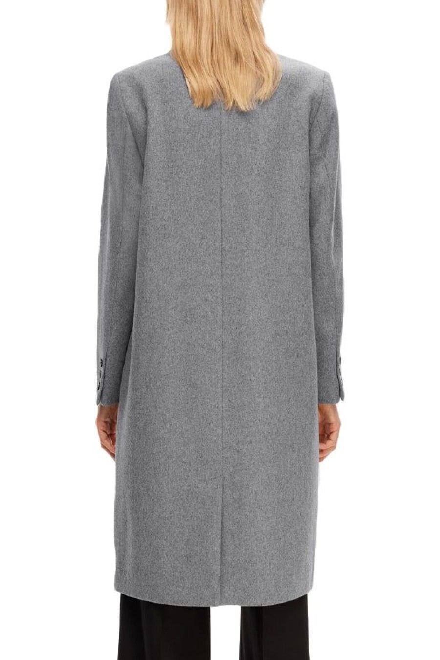 Abbigliamento SELECTED | Slfalma Wool Coat B Noos Light Grey Melange