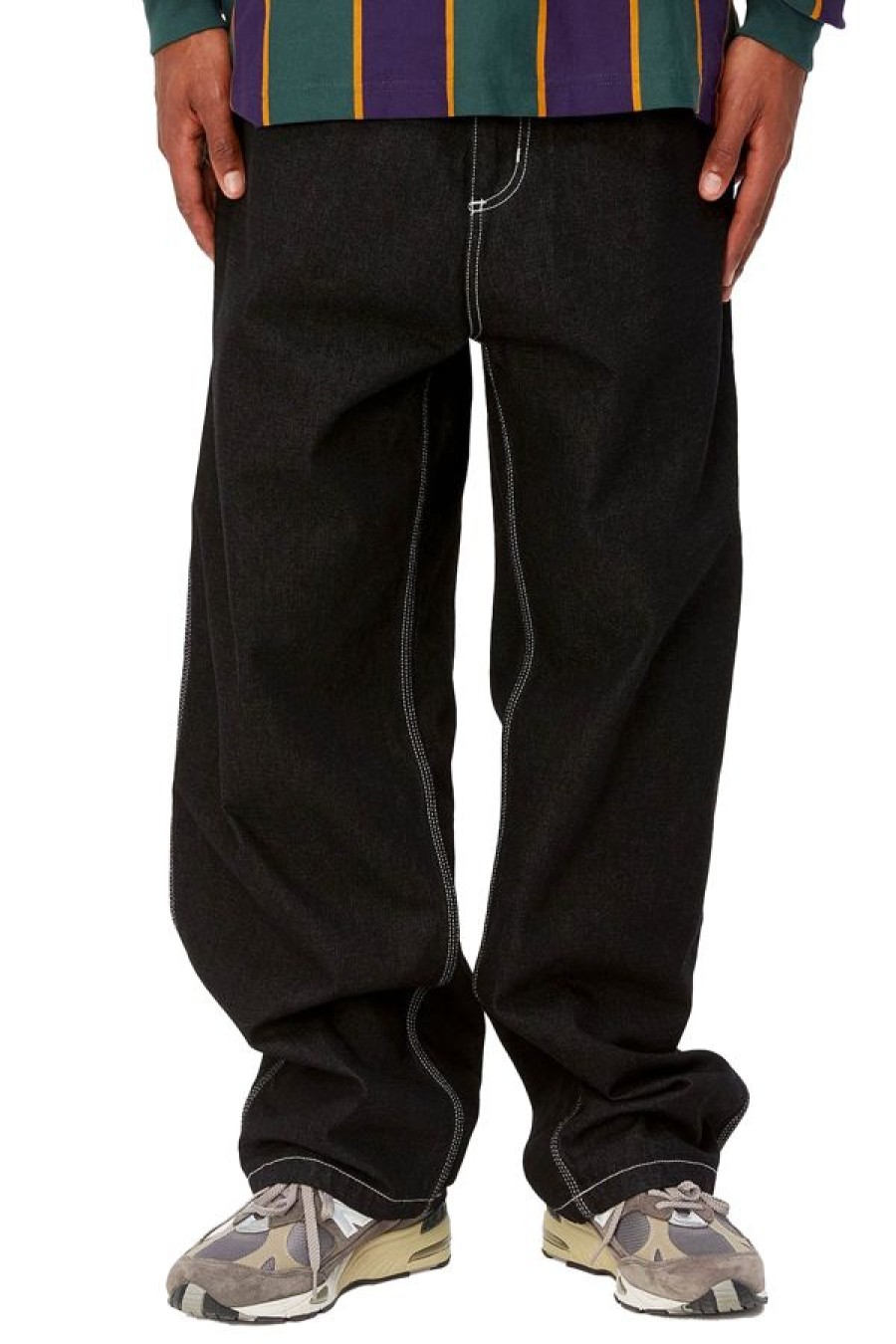 Abbigliamento CARHARTT WIP | Og Single Knee Pant Black /One Wash