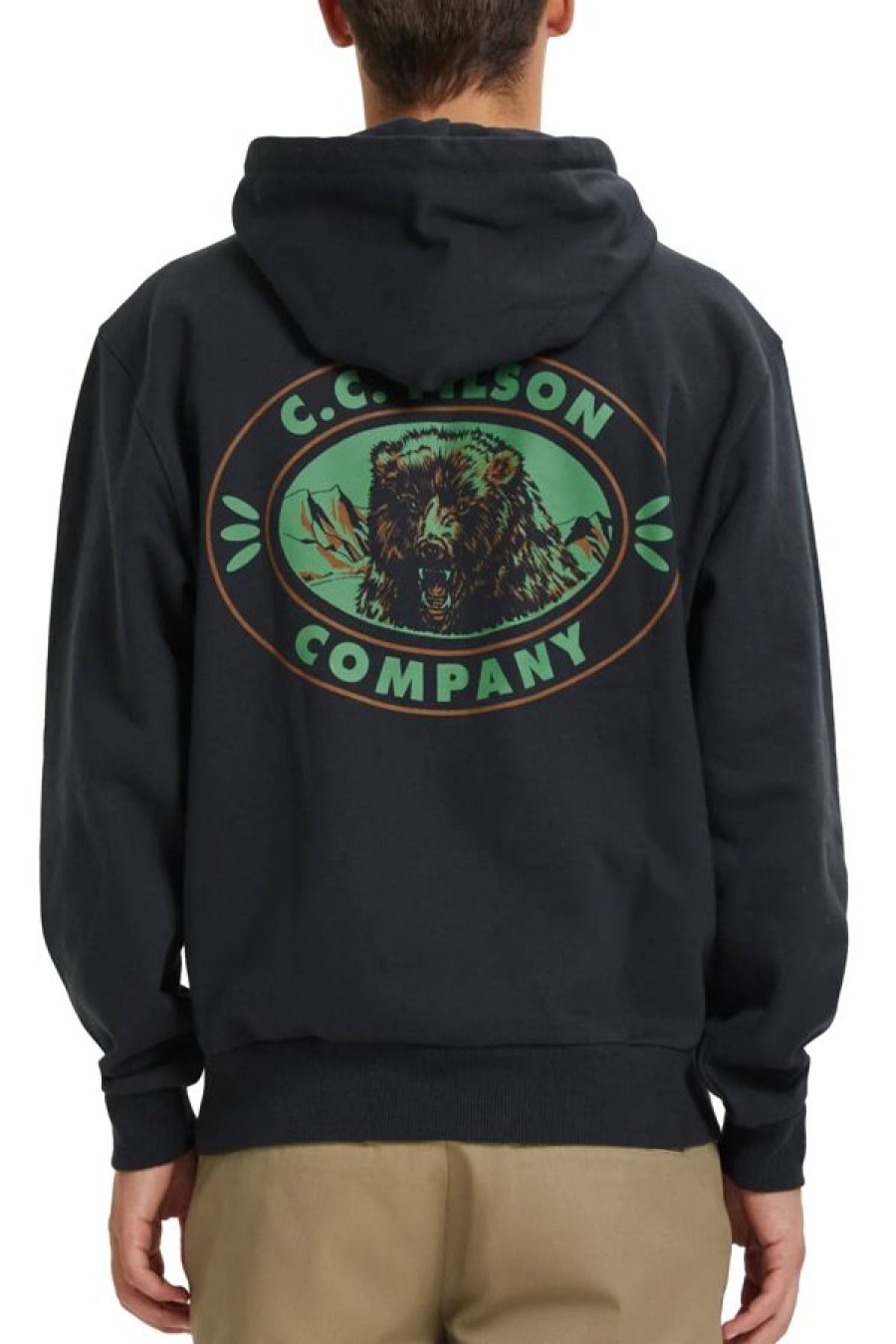 Abbigliamento FILSON | Felpa Prospector Graphic Hoodie Black / Bear