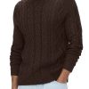 Abbigliamento ONLY & SONS | Roll Neck Knitted Pullover Hot Fudge